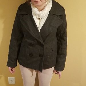 AEO Grey Peacoat